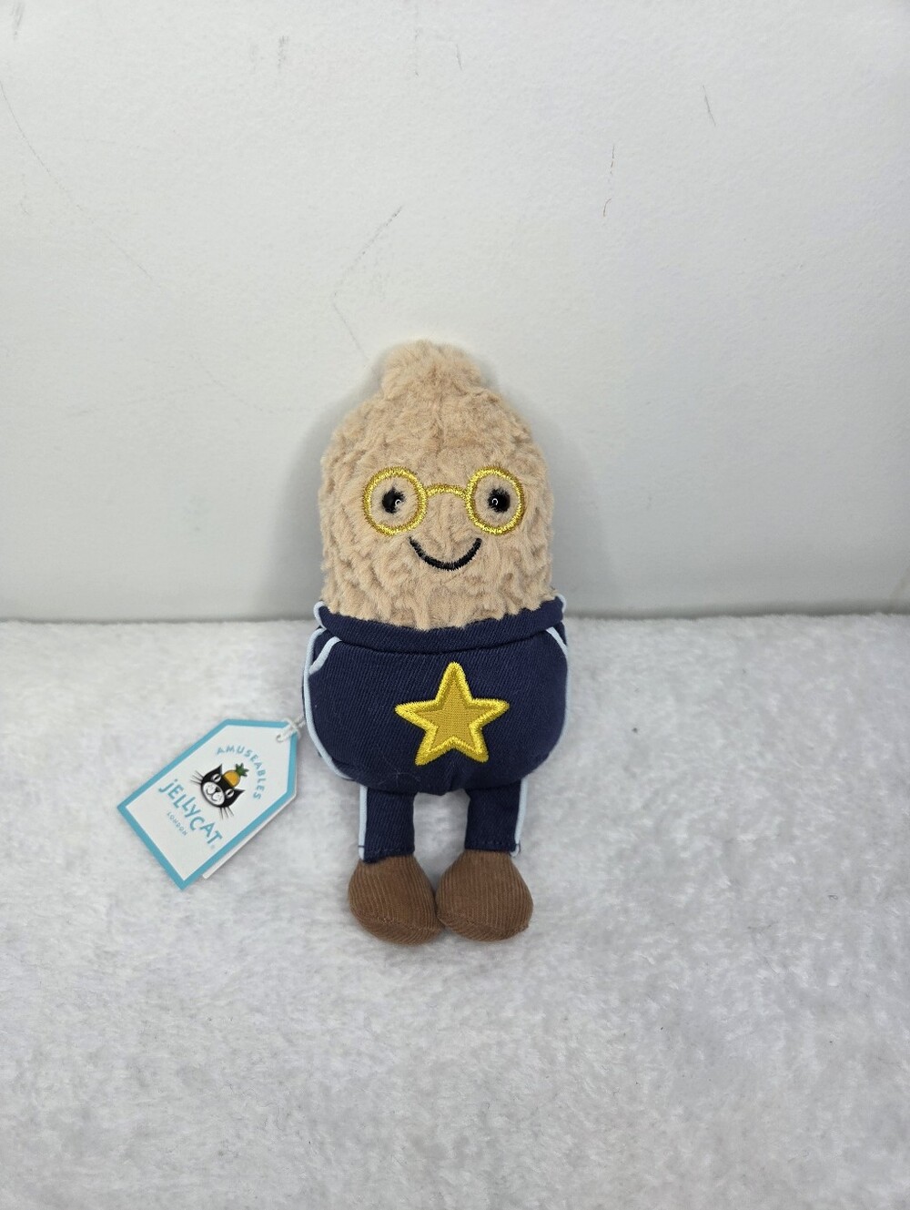 BNWT Jellycat Amuseable Peanut Star Student Outfit